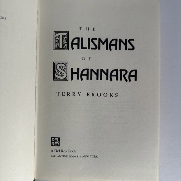 The Talismans of Shannara by Terry Brooks (1993, First Ed. HC) - Picture 8 of 10